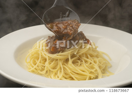 肉醬肉醬義大利麵 118673667