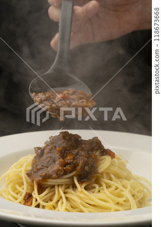 肉醬肉醬義大利麵 118673668