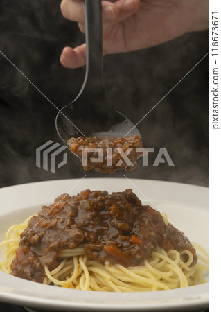 肉醬肉醬義大利麵 118673671