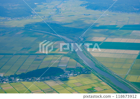 八月的千葉天空景觀 118673912