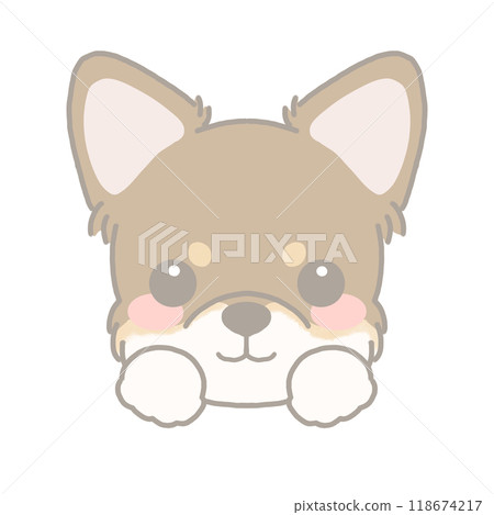 Illustration of chihuahua Illustration of chihuahua 118674217