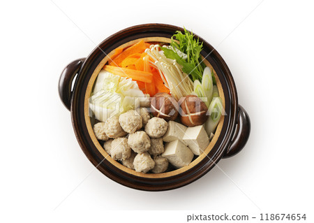 Chicken meatball hotpot Chicken meatball hotpot 118674654