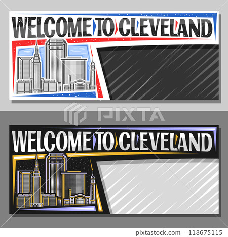 Vector layout for Cleveland Vector layout for Cleveland 118675115