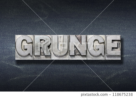 grunge word den grunge word den 118675238