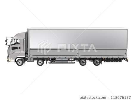 大型卡車單體（3DCG影像） 118676187