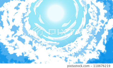 颱風眼向量圖 118676219