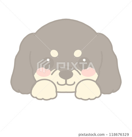 臘腸犬的插圖 118676329