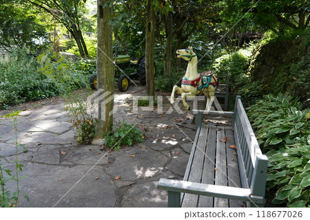 Moegi Village, a multi-purpose tourist area in Kiyosato, Hokuto City, Yamanashi Prefecture 118677026