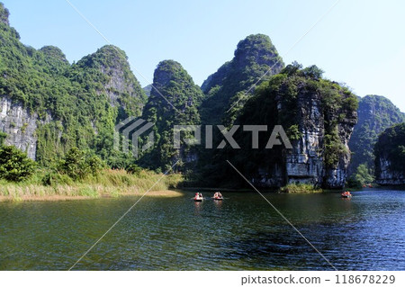 Landscape of Trang An, Vietnam Landscape of Trang An, Vietnam 118678229