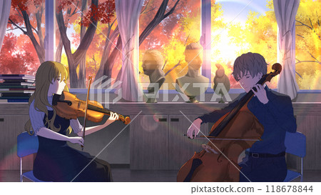 Melody in the Art Room Melody in the Art Room 118678844