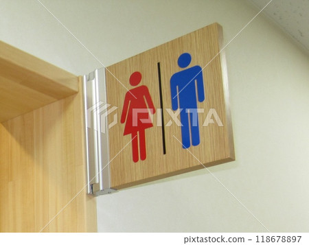 Toilet sign Toilet sign 118678897
