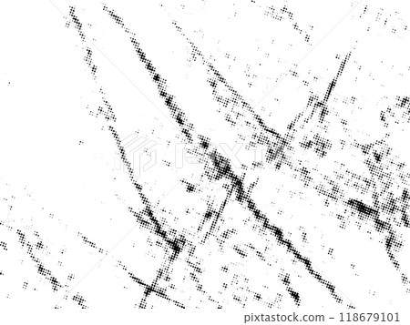 Black and white grunge. Distress overlay texture. Abstract surface dust and rough dirty wall background concept. Distress illustration simply place over object to create grunge effect. Vector EPS10. Black and white grunge. Distress overlay texture. Abstract surface dust and rough dirty wall background concept. Distress illustration simply place over object to create grunge effect. Vector EPS10. 118679101