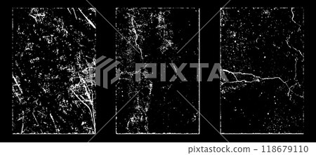 Black and white grunge. Distress overlay texture. Abstract surface dust and rough dirty wall background concept. Distress illustration simply place over object to create grunge effect. Vector EPS10. Black and white grunge. Distress overlay texture. Abstract surface dust and rough dirty wall background concept. Distress illustration simply place over object to create grunge effect. Vector EPS10. 118679110