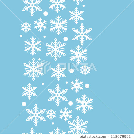Pattern with abstract snowflakes. Merry Christmas and Happy New Year background. Pattern with abstract snowflakes. Merry Christmas and Happy New Year background. 118679991