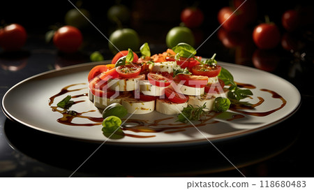 Simple Elegance: The Art of the Caprese Salad 118680483