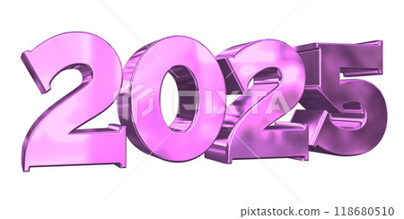 3DCG letters [2025] Purple, purple, pink 118680510