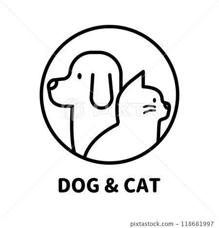 狗和貓的個人資料標誌 118681997