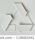3D Rendering of a Recycling Symbol 118682042
