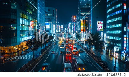 Night city view 118682142