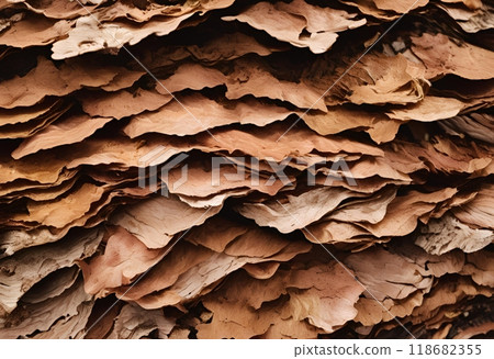 Piled collection of oddly shaped wood.AI Generated Piled collection of oddly shaped wood.AI Generated 118682355