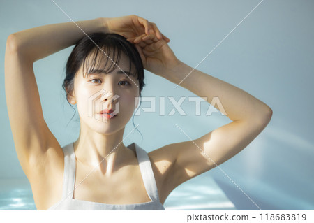 愛護自己身體的女人 118683819