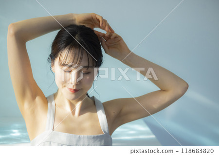 愛護自己身體的女人 愛護自己身體的女人 118683820