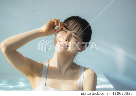 愛護自己身體的女人 118683823
