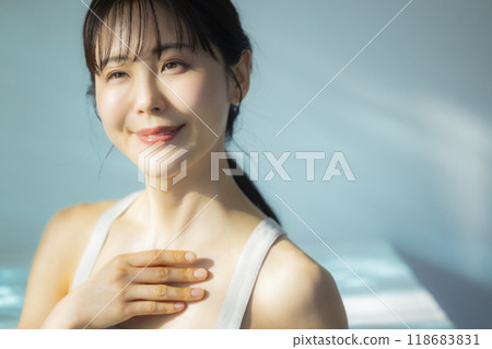 愛護自己身體的女人 愛護自己身體的女人 118683831