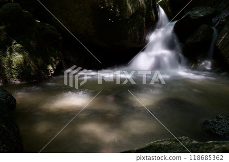 A water source at Dangoan in Akizuki, Fukuoka Prefecture 118685362