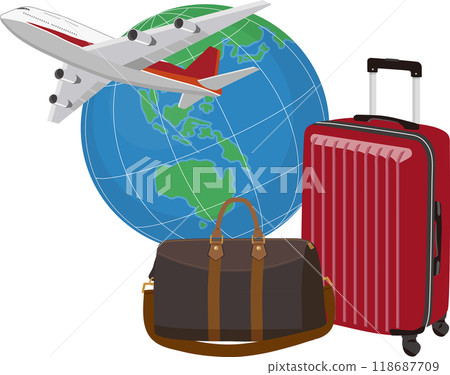 海外旅行紅 118687709