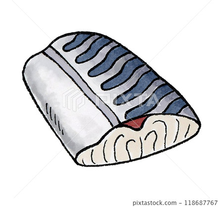 Mackerel fillet 118687767