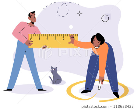 Refuse vector illustration. Serious situations often require open and honest communication to address disagreements effectively Rejecting someones ideas doesnt invalidate their worth as individual 118688422