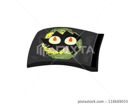 Yamaguchi Prefecture's specialty, Kawara Soba 118689033