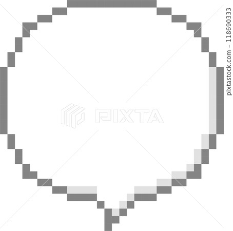 8bit retro game pixel speech bubble balloon icon sticker memo keyword planner text box banner, flat png isolated transparent element design 8bit retro game pixel speech bubble balloon icon sticker memo keyword planner text box banner, flat png isolated transparent element design 118690333