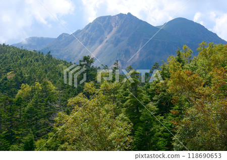 Mount Tengu as seen from near Nyu Mount Tengu as seen from near Nyu 118690653
