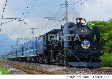 觀光列車SL群馬水上號,C61、12系客車編組照片 觀光列車SL群馬水上號,C61、12系客車編組照片 118691653