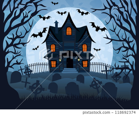 halloween holiday scary and creepy poster background for design vector illustration halloween holiday scary and creepy poster background for design vector illustration 118692374
