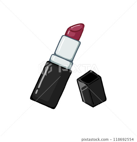 Simple lipstick illustration Simple lipstick illustration 118692554
