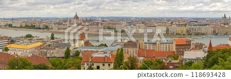 Budapest Cityscape Panorama 118693428