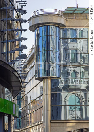 Round Glass Building 118693505