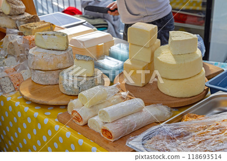 Cheese Market Stall Cheese Market Stall 118693514