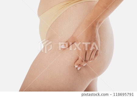 Beauty real woman body. No retouch photo. Portrait Beauty real woman body. No retouch photo. Portrait 118695791