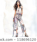 Fashion Drawing Illustration 118696120