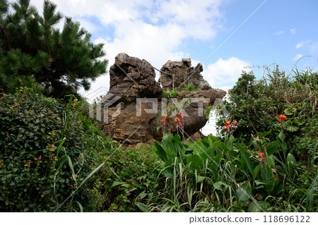 千葉縣仁右衛門島神樂岩 118696122