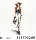 Fashion Drawing Illustration 118696266