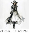 Fashion Drawing Illustration 118696269