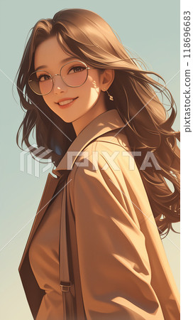 Wallpaper cool girl 118696683