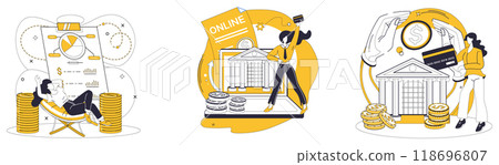 Capital management vector illustration. In economic symphony, capital management is rhythm shapes melody success Navigate financial seas with ship strategic capital planning and development Capital management vector illustration. In economic symphony, capital management is rhythm shapes melody success Navigate financial seas with ship strategic capital planning and development 118696807