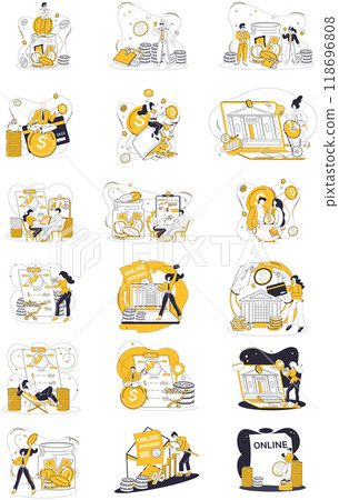 Capital management vector illustration. In economic symphony, capital management is rhythm shapes melody success Navigate financial seas with ship strategic capital planning and development 118696808