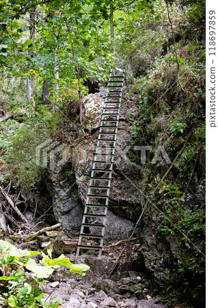 Zejmarska gorge, Slovak Paradise, Slovakia Zejmarska gorge, Slovak Paradise, Slovakia 118697859